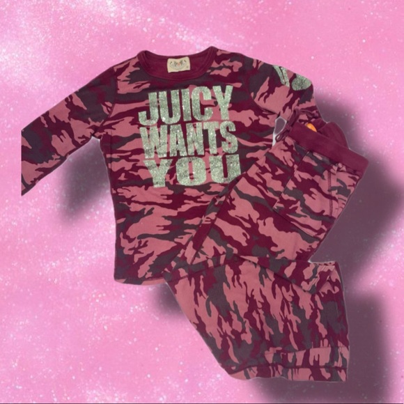 JUICY COUTURE CAMO SWEATSET💕 - Picture 4 of 4